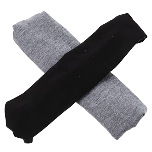 FOMIYES Praktisches Gesichtswasch-haarband-set – 2-teiliges Dehnbares Schwarzes Stirnband – Unverzichtbar Für Spa Und Fitness von FOMIYES