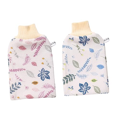 FOMIYES 2pcs Peeling Körper Dusche Pinsel Bad Mitts Bad Handtuch Handschuhe Reinigung Handschuhe von FOMIYES