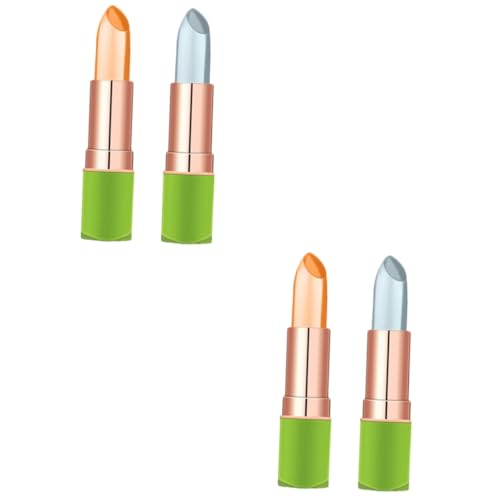 FOMIYES 2sets Farbwechsel Lip Öl Lip Gloss Make-up-tool Feuchtigkeitsspendende Dauerhafte 2 Stücke * 2 von FOMIYES