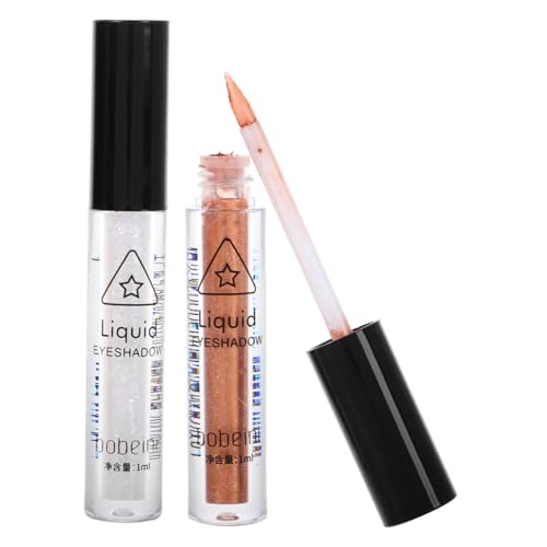 FOMIYES Metallischer Flüssiger Eyeliner Glitzer-lidschatten – Langanhaltendes Make-up für Frauen und Mädchen von FOMIYES