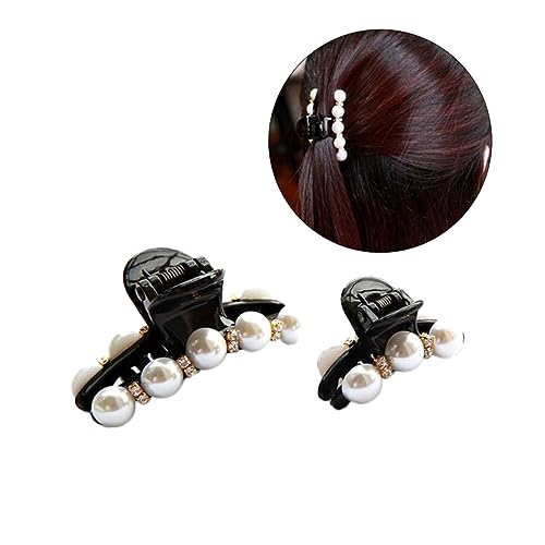 FOMIYES 2pcs Frauen Mädchen Strass Verziert Haar Clip Pin Zubehör Elegante Zarte von FOMIYES