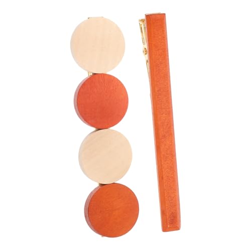 FOMIYES Stilvolle Haarspangen Aus Holz Mit Entenschnabel – Seitliche Haarspangen Für Mädchen Leicht Und Haarnadeln Für Besondere Anlässe von FOMIYES