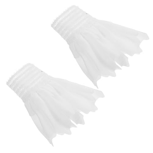 FOMIYES 2stücke Abnehmbarer Falscher Ärmel Mit Blumenmuster Für Blusen Hemden Pullover Kleidungszubehör Schützt Vor Abnutzung Vielseitig Für Verschiedene Anlässe von FOMIYES