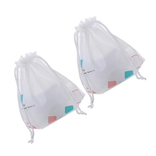 FOMIYES 2stücke Einweghandtuch Aus Baumwolle Wasserabsorbierendes Handtuch Weiß Hautfreundliches Gesichtstuch Für Erwachsene von FOMIYES