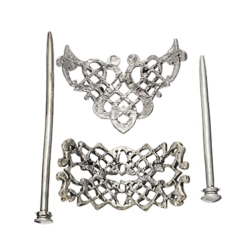 FOMIYES 2stücke Knoten Haarspange Aus Legierung Schiebe Haarspange Und Haarnadel Mit Knoten Design Für Mädchen Frauen Junge Mädchen Und Jugendliche von FOMIYES