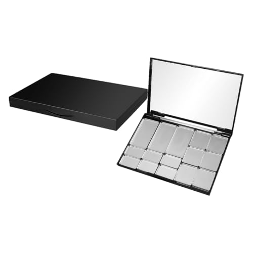 FOMIYES 2stücke Magnetische Leere Lidschatten-palette-container Mit Magneten Für Diy Handwerk Tablett Nachfüllbar Kosmetik Behälter Für Lidschatten Lippenstift von FOMIYES