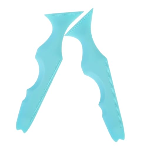 FOMIYES 2stücke Multifunktionale Eyeliner Schablone Aus Silikon Wimpern Make-up-tool Für Präzise Eyeliner-positionierung Lippenstift-tragehilfe Verwendbar Für von FOMIYES