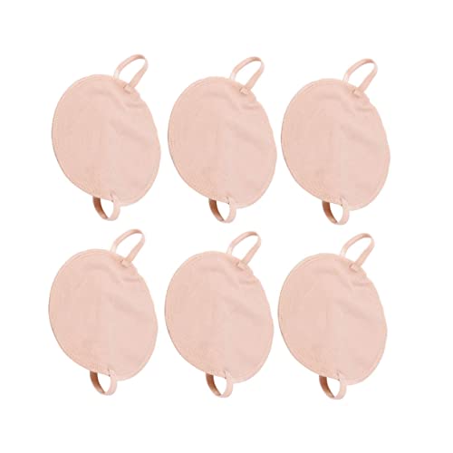 FOMIYES 3 Paar Achsel-Schweißpads Vestidos De Mujer Slipeinlagen Für Damen Damen Kleider Schwitzpads Waschbare Achselpads Anti-Schweißpads Schnelltrocknendes Pad Schweißpad Set Beige von FOMIYES