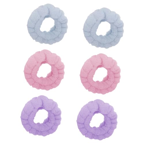 FOMIYES 3 Paare Armband Handgelenk-spa-handtuch Stirnband Zum Waschen Des Gesichts Handtücher Armbänder Zum Waschen Des Gesichts Handtuch Stirnband Handgelenkbandagen Spa-wäsche Flanell von FOMIYES