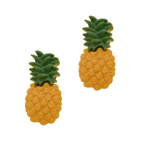 FOMIYES 3paare Obstform Ohrringe Für Damen Modeohrringe Als Ananas Ohrstecker Schmuck Für Frauen Langlebiger Gebrauch Passend Für Partys Und Alltag von FOMIYES