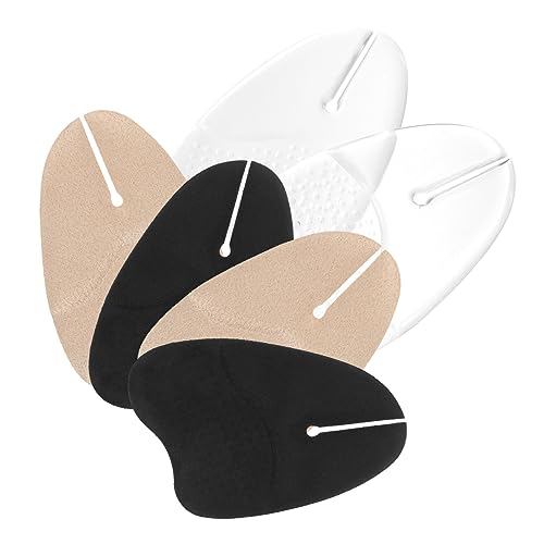 FOMIYES 3 Paare Flip Flops Zehenschutz Pads Rutschfeste und Stoßdämpfende Sandalen Zehenpolster Selbstklebende Transparente und Samtige Zehenschutz Einlagen für Damen Komfortable FOMIYES 3 Paare Flip Flops Zehenschutz Pads Rutschfeste und Stoßdämpfende Sandalen Zehenpolster Selbstklebende Transparente und Samtige Zehenschutz Einlagen für Damen Komfortable von FOMIYES