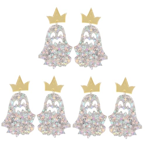 FOMIYES 3 Paare Halloween Ohrstecker Geisterohrringe Damen Kreative Cartoon Teufel Schmuck Für Party Cosplay Alltag FOMIYES 3 Paare Halloween Ohrstecker Geisterohrringe Damen Kreative Cartoon Teufel Schmuck Für Party Cosplay Alltag von FOMIYES