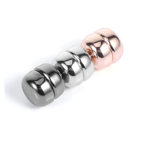 FOMIYES 3 Paare Magnetische Pulloverknöpfe aus Glänzendem Legierungsmetall Retro Design Vielseitig Einsetzbar als Schal und Kragenverschluss Brosche für Damenbekleidung und Schals von FOMIYES