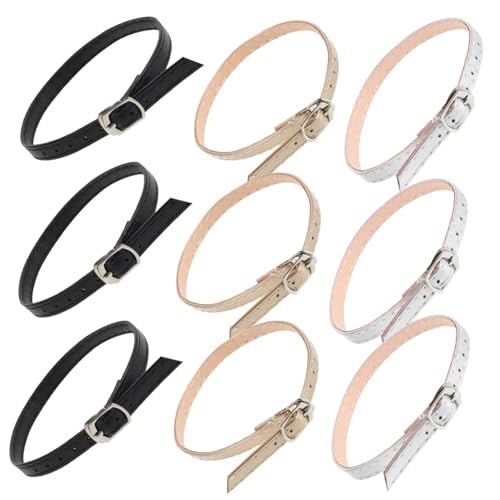 FOMIYES 3 Paare Verstellbare High Heels Schuhbänder aus Pu Abnehmbare Rutschfeste Knöchelriemen für Damen Dualuse Design für sicheren Sitz bei Absätzen und Sandalen Modische FOMIYES 3 Paare Verstellbare High Heels Schuhbänder aus Pu Abnehmbare Rutschfeste Knöchelriemen für Damen Dualuse Design für sicheren Sitz bei Absätzen und Sandalen Modische von FOMIYES