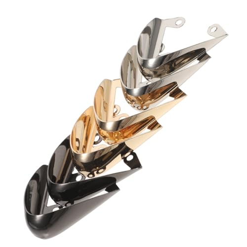 FOMIYES 3 Paare Zehenschutz Zehenkappen mit hohem Absatz Pumpenkopfkappenabdeckung Pumps-Abdeckung für Damen Schuhschutzüberzüge Absatzschützer für Schuhe mit hohen Absätzen Eisen von FOMIYES