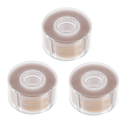 FOMIYES Make-up-aufkleber Für Mädchen 3 Rollen Natürliches Doppelklebeband Einfach Anzubringen Keine Verschwendung von FOMIYES