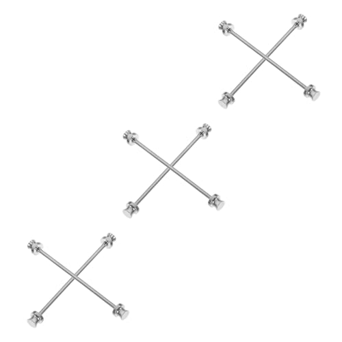 FOMIYES 3 Sätze Herren Krawattennadeln Kragenstecker Robustem Legierungsmaterial Für Elegantes Outfit Perfekten Halt Für Formelle Anlässe Tägliche Nutzung 2 Stück * 3 von FOMIYES