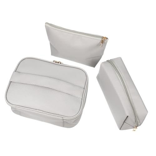 FOMIYES 3 Sätze Kosmetiktasche Aufbewahrungstasche Tasche mit großem Fassungsvermögen tragbare Make-up-Taschen aufbewahrungsdose Storage Boxes Aufbewahrungstaschen Make-up-Organizer-Tasche von FOMIYES