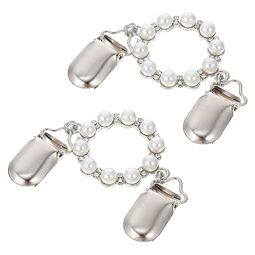 FOMIYES 3 Sätze Mode Schal Clips Für Damen Brosche Für Cardigans Pullover Schals Stilvolle Accessoires Für Outfit 2 Stücke * 3 von FOMIYES