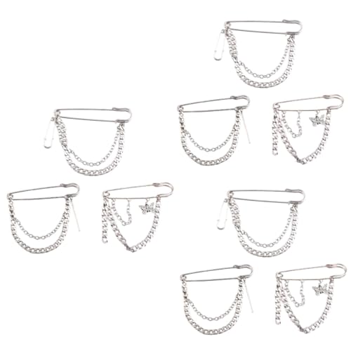 FOMIYES 3 Sätze Retro Brosche Ketten Design Stilvolle Kleidung Corsage Dekoration Für Taschen Hüte Schals 3 Stücke * 3 von FOMIYES