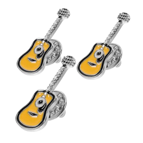 FOMIYES 3 Sätze Retro Punk Guitar Broschen Emaillierte Anstecker Für Kleidung Taschen Accessoires Für Zu Besonderen Anlässen Hochzeiten Partys 3 Stück * 3 von FOMIYES