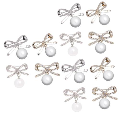 FOMIYES 3 Sätze Teiliges Rhinestone Broschen Mit Schleifen Design Peeping Anstecker Für Kleidung Accessoires Für Schals Kragen Pullover Und Kleider 4 Stück * 3 von FOMIYES