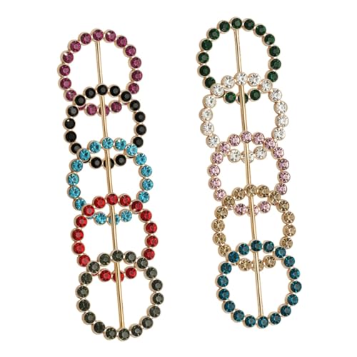 FOMIYES 3 Sätze Teiliges Schalclips Für Damen Tragbare Hemdclips Und Dekorative Schalverschlussmittel Gemischten Farben Für T Shirts Und Alltägliche Outfits 10 Stück * 3 von FOMIYES