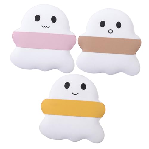 FOMIYES 3 Stck Makeup Puderpuffs mit Fingerschlaufe Trockene und Nasse Anwendung Niedliche Gesichts Puderquaste für Foundation Concealer Isolation Tragbar für Damen Ghost Design in Gelb FOMIYES 3 Stck Makeup Puderpuffs mit Fingerschlaufe Trockene und Nasse Anwendung Niedliche Gesichts Puderquaste für Foundation Concealer Isolation Tragbar für Damen Ghost Design in Gelb von FOMIYES