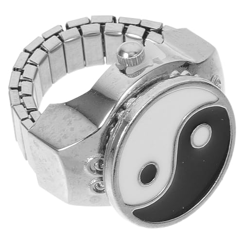 FOMIYES 3 Stck. Fingeruhr im Eleganten Design Casual Ring Watch mit Grammen Praktisch für Modebewusste Damen Herren von FOMIYES