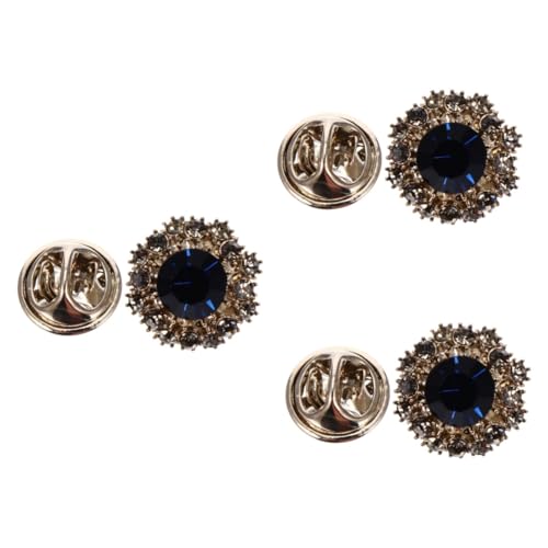 FOMIYES 3 Stck. Kreative Brosche für Damen und Herren Vintage Anstecknadel Retro Blau für Hemden Taschen Schals und Hüte Stilvolles Accessoire mit Einzigartigem Design von FOMIYES