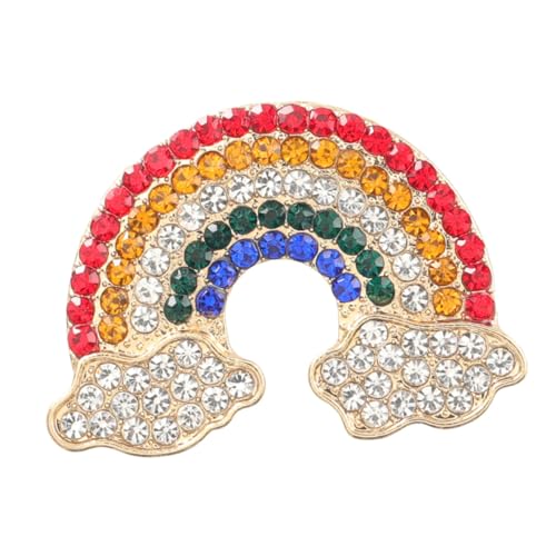 FOMIYES 3 Stck. Regenbogen Brosche Legierung Anstecknadel für Kleidung als für Freundin oder Mutter Geeignet für Alltag und Besondere Anlässe von FOMIYES