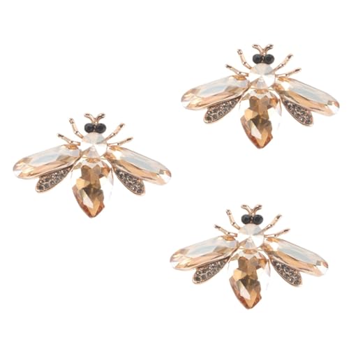 FOMIYES 3 Stück Biene Brosche für Damen Anstecknadel mit Kristallen Modisches für Kleidung Partys Anlässe Business Outfits FOMIYES 3 Stück Biene Brosche für Damen Anstecknadel mit Kristallen Modisches für Kleidung Partys Anlässe Business Outfits von FOMIYES