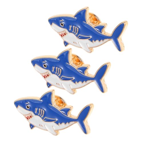 FOMIYES 3 Stück Broschen aus Langlebiger Zinklegierung Niedliche Cartoon Motiv Anstecknadeln für Jacken Mützen Taschen Tier Revers Pins Einfache Befestigung Modische Kleidung Accessoires von FOMIYES