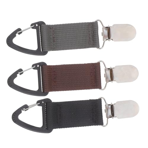 FOMIYES 3 Stück Elastischer Huthalter für Taschen Rucksäcke und Gepäck Multifunktionales Outdoor Zubehör von gegen Wind von FOMIYES