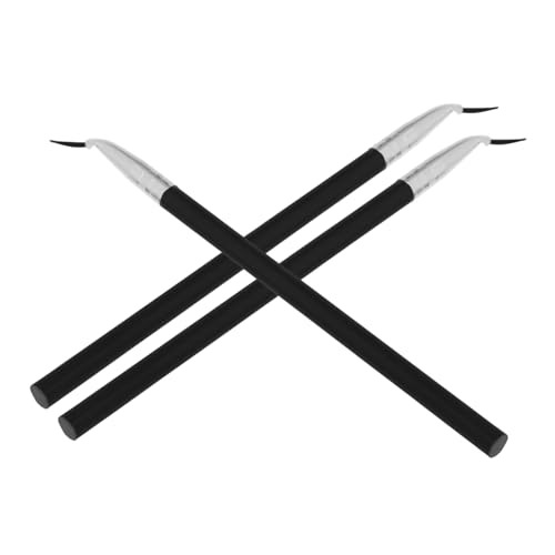 FOMIYES 3stücke Abgewinkeltes Augen-make-up-pinsel-werkzeug Mit Langem Griff Für Präzise Eyeliner Und Lipliner-anwendung Ultradünne Pinselhaare Für Sanfte Anwendung Multifunktionales von FOMIYES