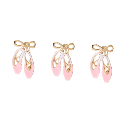 FOMIYES 3 Stück Feminine Ballet Shoe Brooch Robustem Legierungsmetall mit Glänzendem Emaille Design Vielseitige Tanzanstecknadel für Kleidung Hüte und Taschen Stilvolles für FOMIYES 3 Stück Feminine Ballet Shoe Brooch Robustem Legierungsmetall mit Glänzendem Emaille Design Vielseitige Tanzanstecknadel für Kleidung Hüte und Taschen Stilvolles für von FOMIYES