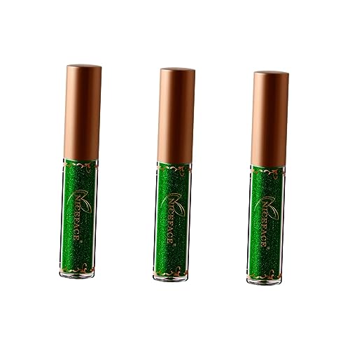 FOMIYES 3st Farbiger Flüssiger Eyeliner Glänzender, Diamantfarbener Flüssig-eyeliner Flüssiger Lidschatten Für Frauen Flüssiger Lidschatten Glitzert Metallische Farbe Fräulein Kosmetik von FOMIYES