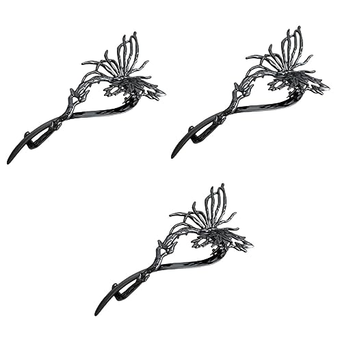 FOMIYES 3st Haarnadel Rückenhaar Frauen Haarspange Haarspangen Für Damen Haarwerkzeuge Zum Stylen Haarschmuck Für Frauen Kopfbedeckungen Für Damen Haarspange Hinten Fräulein Metall Clip von FOMIYES