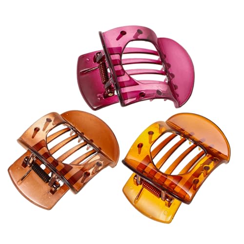 FOMIYES 3 Stück Haarnadel Styling Haarklammern Mädchen Klauenklammern klein Clips für Haare Haarspangen zum Stylen von Schnitten Haarspangen für Damenhaarschmuck Stk von FOMIYES
