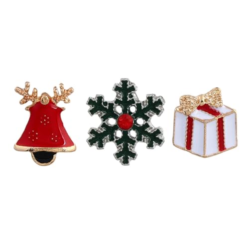 FOMIYES 3 Stück Kreative Weihnachtsbroschen Cartoon Brosche für Frauen und Mädchen für und Festliche Anlässe Muster von FOMIYES