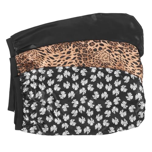FOMIYES 3stücke Schlafhaube Für Lange Haare Satin Bonnets Bequeme Elastische Nachthüte Haarhauben Zum Schlafen Für Damen von FOMIYES