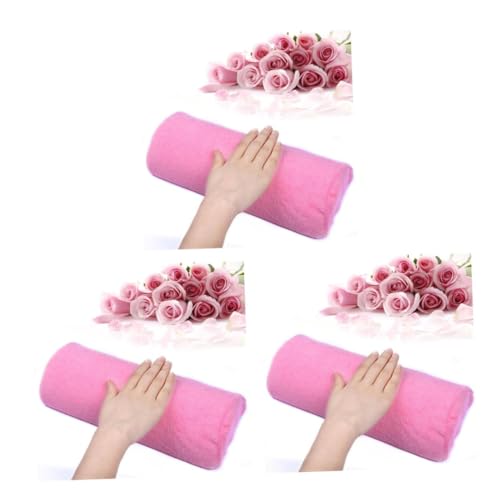 FOMIYES 3 Stück Maniküre Handkissen Nagelkunst Kissen Weiches Ergonomisches Nail Art Cushion für Nageldesign Salon Leicht Strapazierfähig Einfach zu Reinigen Komfortable Handauflage Rosa FOMIYES 3 Stück Maniküre Handkissen Nagelkunst Kissen Weiches Ergonomisches Nail Art Cushion für Nageldesign Salon Leicht Strapazierfähig Einfach zu Reinigen Komfortable Handauflage Rosa von FOMIYES