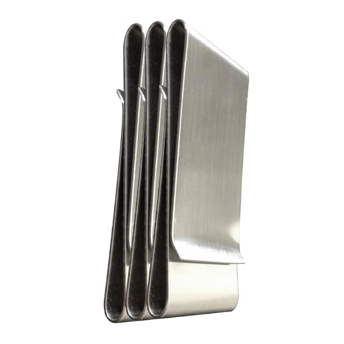 FOMIYES 3 Stück Metall Banknoten Clip Kreditkarten Clip Metall Karten Clip Bargeldhalter Kreditkartenhalter Geldklammer Für Mann Kreditkarten Geldbörse Foto Geldklammer Nicht FOMIYES 3 Stück Metall Banknoten Clip Kreditkarten Clip Metall Karten Clip Bargeldhalter Kreditkartenhalter Geldklammer Für Mann Kreditkarten Geldbörse Foto Geldklammer Nicht von FOMIYES