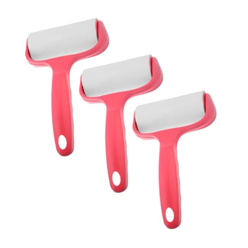 FOMIYES 3 Stück Nagelkunstreiniger Nagelstamper Werkzeuge Zum Stempeln Von Nägeln Stempelwerkzeuge Für Nagelkunst Nailart Stamper Nagelreinigungsmittel Nail-art-kit Rosa Klebriges Papier von FOMIYES