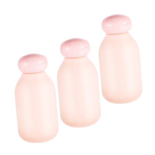 FOMIYES 3 Stück Reise flaschen aus Robustem PE Auslaufsichere Nachfüllbare Behälter für Toilettenartikel Wiederverwendbar für Shampoo Conditioner und Handcreme FOMIYES 3 Stück Reise flaschen aus Robustem PE Auslaufsichere Nachfüllbare Behälter für Toilettenartikel Wiederverwendbar für Shampoo Conditioner und Handcreme von FOMIYES