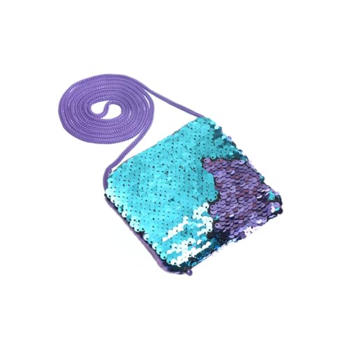FOMIYES 3 Stück Teiliges Pailletten Münzbörsen Modische Kleine Quadratische Geldbeutel Glitzernde Kindertasche für Mädchen und Junge Mädchen Praktische Münztasche für Zufällige Farbe von FOMIYES