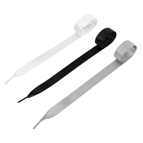 FOMIYES 3 Stück Teiliges Satin Schuhbänder Langlebige Schnürsenkel Modische Schuhaccessoires für Damen in von FOMIYES