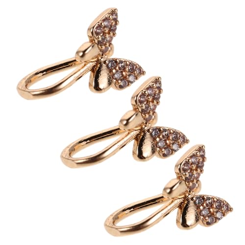 FOMIYES 3 Stück Teiliges Schmetterling Nasenring für Damen und Herren Modische Nasenpiercing Schmuckstücke mit Zirkonia Vielseitige Nasenstecker und Nasenringe Geschenkidee für Besondere FOMIYES 3 Stück Teiliges Schmetterling Nasenring für Damen und Herren Modische Nasenpiercing Schmuckstücke mit Zirkonia Vielseitige Nasenstecker und Nasenringe Geschenkidee für Besondere von FOMIYES