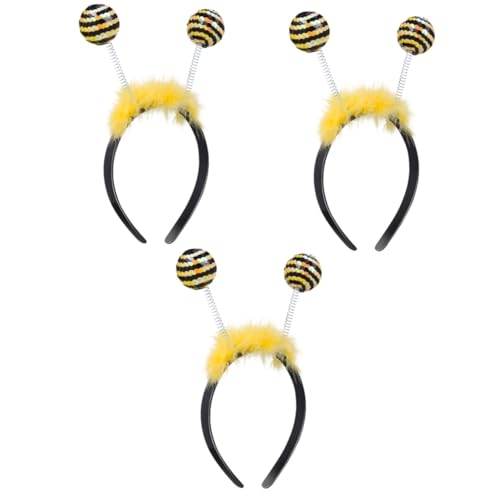 FOMIYES 3 Stk Halloween-antenne Stirnband Kostümzubehör Haarband Kostüm Schöner Haarreif Weihnachtshaarband Haarband Niedliches Stirnband Cosplay Kopfschmuck Kind Abschlussball Haarnadel von FOMIYES