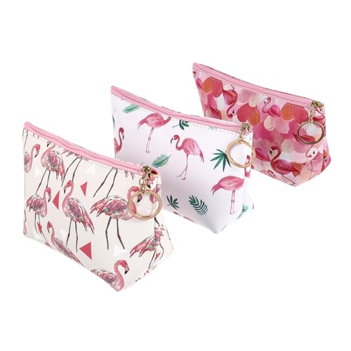 FOMIYES Kariertes Make-up-Taschen-Set Mehrzweck-Reise-kulturtasche Für Toilettenartikel Tragbarer Kosmetik-Organizer von FOMIYES